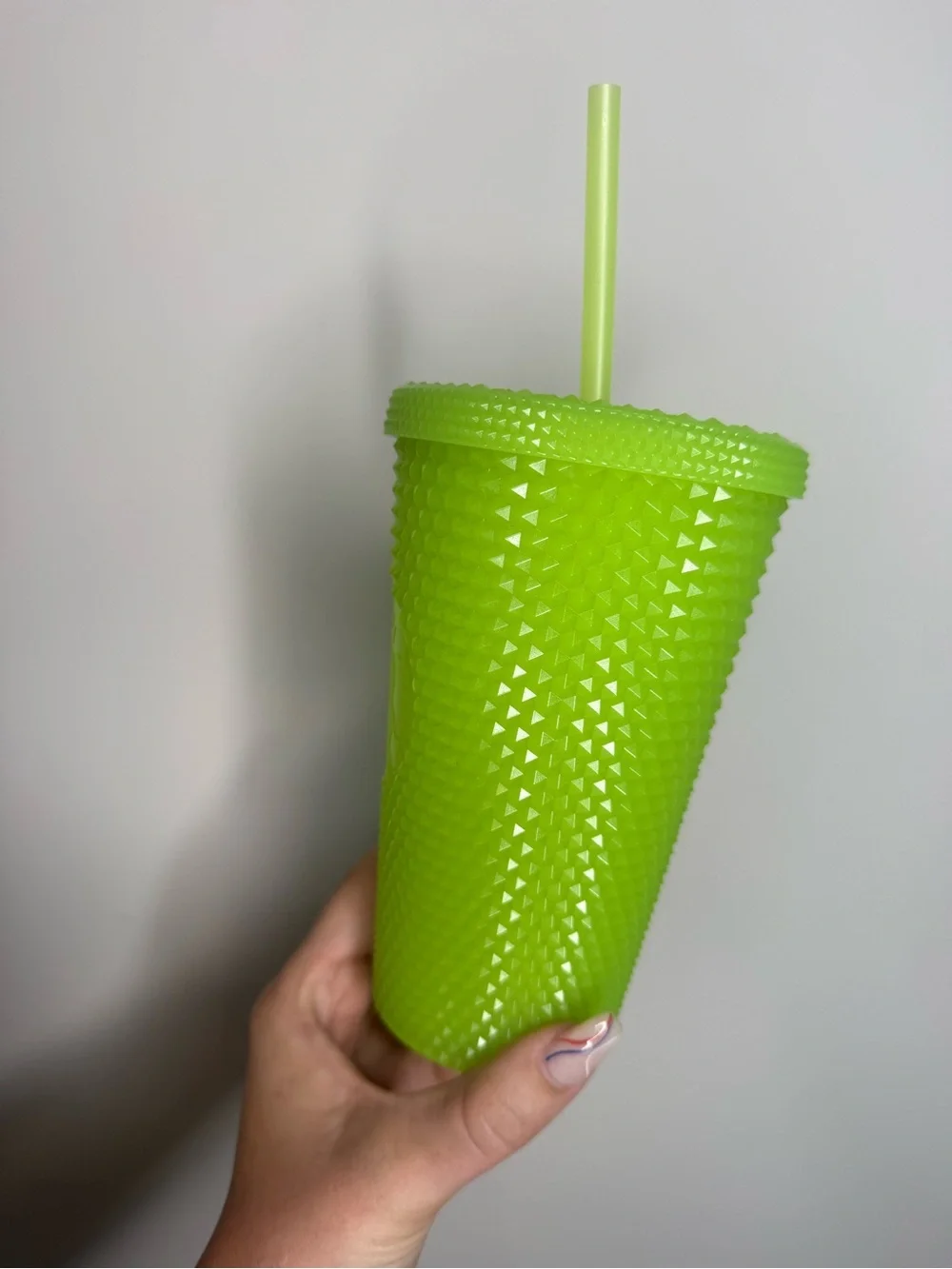 Starbucks green studded tumbler 2022 Halloween